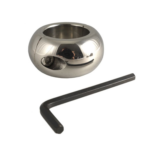 Donut Stainless Steel Ballstretcher 3cm - For The Closet